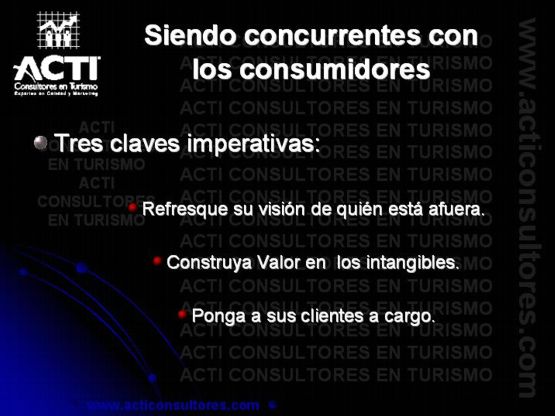 Tres claves imperativas