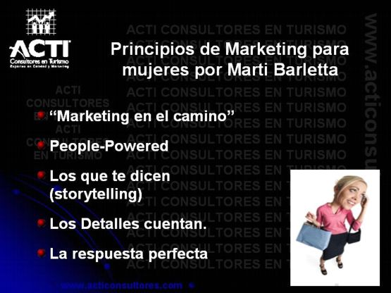 Principios de Marketing para Mujeres