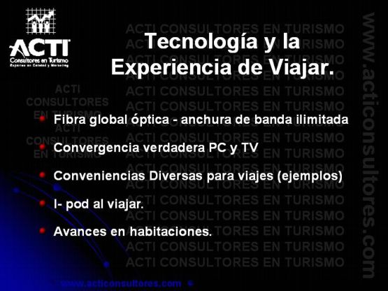 Tecnologia y la experiencia de viajar