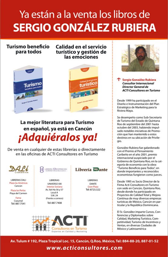 Libro de Turismo, Beneficio para todos