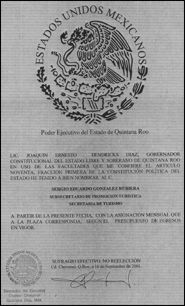 Nombramiento: Subsecretario de Promoción Turística